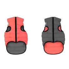 Двусторонняя куртка AiryVest M40 для собак, кораллово-серая