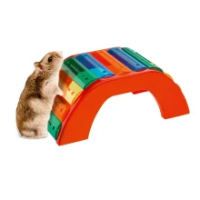 Пластиковый мостик Ferplast PA 4640 Bridge Multicolor для хомяков
