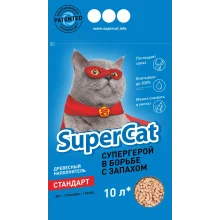 Наполнитель для туалета Super Cat Стандарт 3 кг, синий