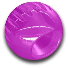 Игрушка Bionic Opaque Ball мяч, средний, для собак 7-16 кг, фиолетовый, 6.7 см