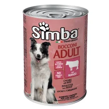 Консервы Simba Dog Wet для собак, с говядиной, 415 г
