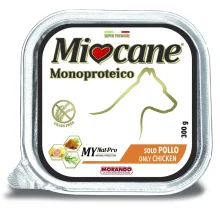 Влажный беззерновой корм Morando MioCane Monoproteico Only Chicken для собак, с курицей, 300 г