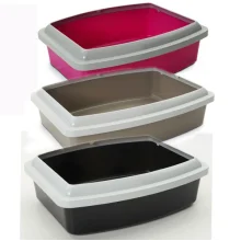 Туалет с бортом Savic Oval Tray+Rim для кошек, овал, 56 х 43,5 х 14,5 см