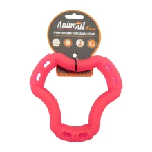 Игрушка AnimAll Fun кольцо 6 сторон, коралловое, 15 см