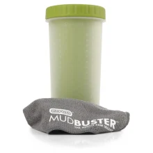 Лапомойка Dexas MudBuster большая, зеленая, высота 22 см, диаметр 12 см