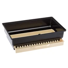 Поддон Ferplast Base M15 Black для птичьих клеток, 39,5 x 25 x 11 см