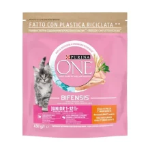 Сухий корм Purina One Junior для кошенят, підходить для вагітних та годуючих кішок, з куркою, 450 г