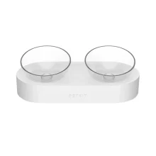 Кормушка Petkit Fresh Nano Pet Cat Two Bowl Stand для собак и кошек, 275-480 мл, белая