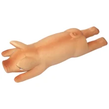 Игрушка-пищалка Croci свинка, для собак, латекс, 25 см