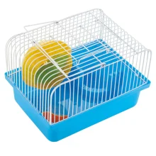 Клетка AnimAll Cube для хомяка 23.2x17х12 см, голубая