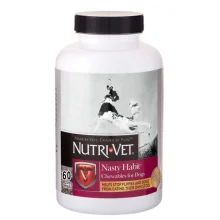 Добавка от поедания экскрементов Nutri-Vet Nasty Habit для собак и щенков, 60 табл