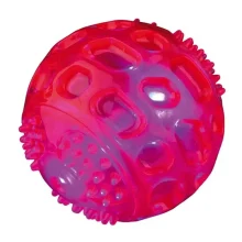 Мяч Trixie для собак, мигающий, резина, 7.5 см