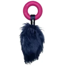 Игрушка Joyser Puppy Tail with Ring хвост с кольцом, для щенков, синий, 19 см