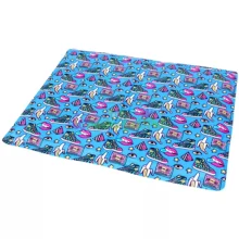 Охлаждающий коврик Croci Tappetino Refrigerante FreshMat для собак, принт Fresh Pop, 65×50 см