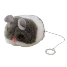Мягкая игрушка PA 5006 Trembling Plush Mouse для кошек, мышь