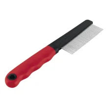Ferplast GRO 5860 расческа для кошек и собак с зубьями из хрома, 20x1,6x4 см
