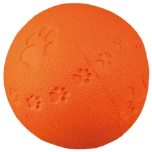 Игрушка Trixie мяч с пищалкой, для собак, 6 см