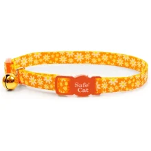 Безопасный ошейник Coastal Fashion Safe Cat для кошек, желтая-ромашка, 1×30 см