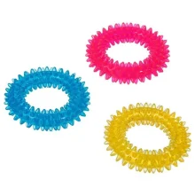 Игрушка Flamingo Good4Fun Spike Ring для собак кольцо с шипами, резина, 12.7 см