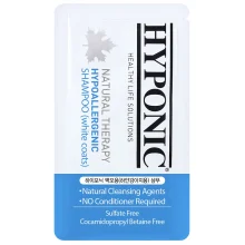 Шампунь гипоаллергенный Hyponic Hypoallergenic для собак с белой шерстью, 10 мл