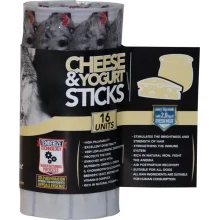 Полувлажное лакомство Alpha Spirit Sticks Cheese & Yogurt для взрослых собак с сыром и йогуртом, 40 г x 16 шт