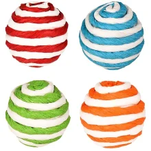Игрушка Flamingo Fay Ball, мячик полосатый, для кошек