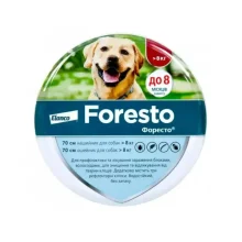 Ошейник Elanco (Bayer) Foresto против блох и клещей для собак, 70 см