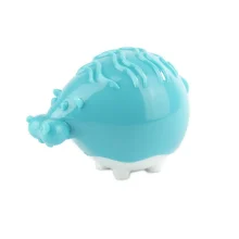 Игрушка AnimAll GrizZzly Бегемот, для собак, синяя, 10×7×7.2 см