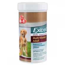 Витамины 8in1 Excel Multi Vitamin Adult для взрослых собак для здорового развития, мультивитамин, 70 шт