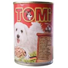 Консервы Tomi beef с говядиной, для собак, влажный корм, 1.2 кг