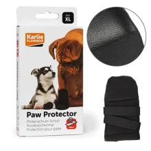 Защитная обувь Flamingo Paw Protector для пород ротвейлер, бульмастиф, размер XL, черная