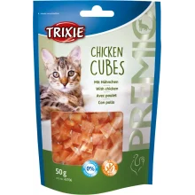 Лакомство Trixie для кошек, кубики с курицей, 50 г