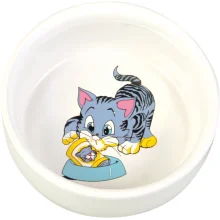 Миска кермическая Trixie, для кошек, 0.3 л
