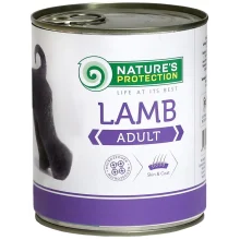 Консерва Natures Protection Adult Lamb для взрослых собак, 800 г