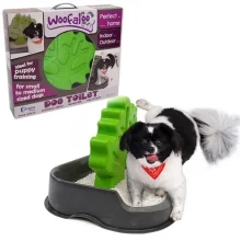 Туалет Woofaloo Dog Toilet для кобелей собак малых и средних пород, 36х55х45.5 см