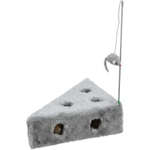 Игрушка Trixie Cats Cheese для кошек, плюшевая, 36×8×26 см