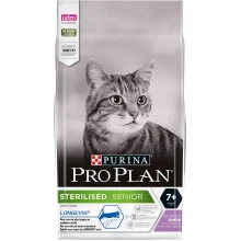 Сухой корм Purina Pro Plan Sterilised Senior для стерилизованных кошек старше 7 лет, с индейкой, 10 кг