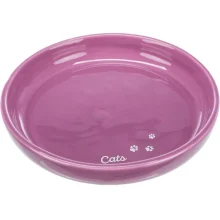 Миска керамическая Trixie XXL, для кошек, 0.35 л, 18 см, розовый
