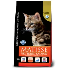 Сухой корм Farmina Matisse Neutered Salmon для стерилизованных кошек, с лососем, 400 г