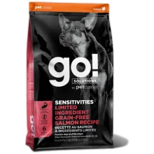 Сухой корм GO! Solutions Salmon беззерновой, для собак и щенков, чувствительное пищеварение, лосось, 10 кг