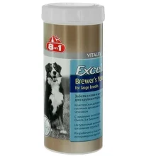 Витамины 8 in 1 Excel Brewers Yeast для крупных собак, 80 таблеток