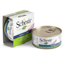 Консервы Schesir Chicken Aloe Puppy для щенков, филе курицы с алоэ в желе, банка 150 г