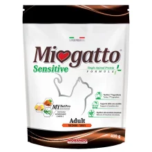 Монопротеиновый сухой корм Morando MioGatto Sensitive Monoprotein для кошек, индейка, 400 г