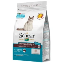 Сухой корм Schesir Cat Sterilized & Light для стерилизованных и склонных к полноте кошек, 1.5 кг