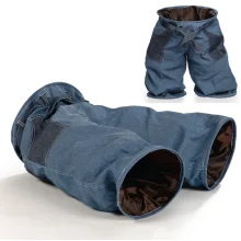 Игрушка джинсы туннель Pet Products для кошек, текстиль, d-25,5 х 65 см