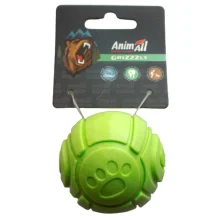 Игрушка AnimAll GrizZzly мячик с ароматом зеленого яблока, зеленый