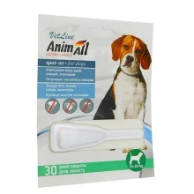 Капли AnimAll VetLine Spot-On от блох и клещей для собак весом 10-20 кг