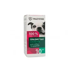 Суспензия Vitomax Prazystan антигельминтная, для собак, 10 мл
