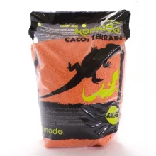 Пищевой песок для рептилий Komodo CaCo3 Sand Orange, 4 кг
