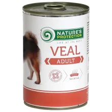 Консерва Natures Protection Adult Veal для взрослых собак, 400 г